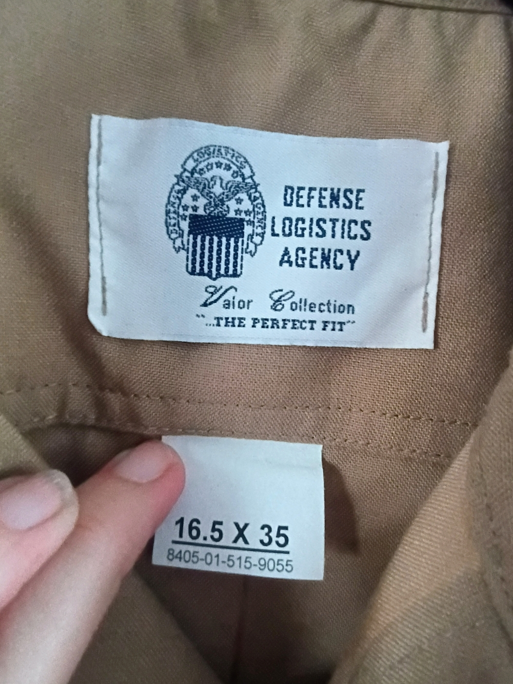 Men's Military-Style Khaki Shirt Jacket - Picture 3 of 9